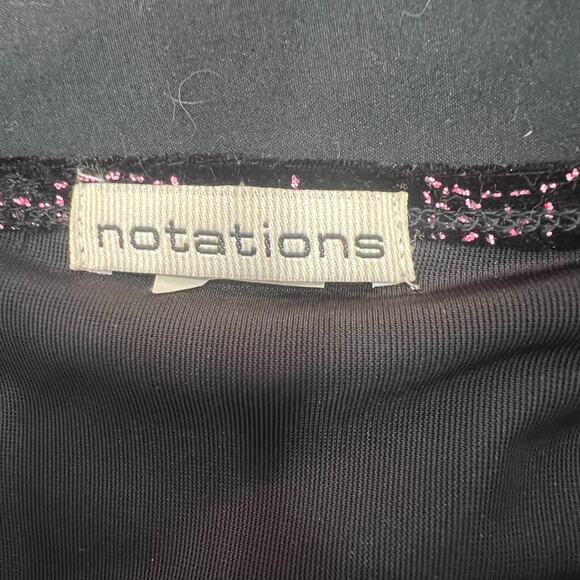 Cardigan Women's M/L Whimsygoth Dark Fairy Pink Black Y2K Beaded Bling Floral - Picture 4 of 5